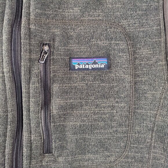Patagonia Better Sweater Vest Full Zip Fleece Mens Medium Brown Pockets Outdoors - Picture 6 of 7